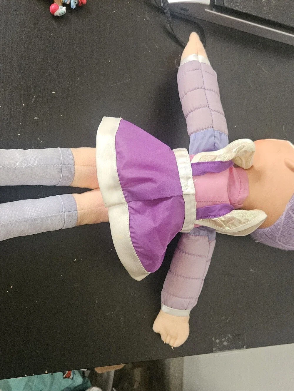 Vintage Rainbow Brite Shy Violet Large 18” Plush Doll Hallmark Mattel 1983 VTG